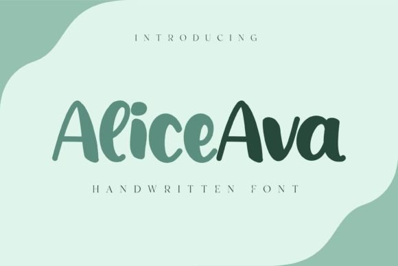 Alice Ava Handdrawn Font
