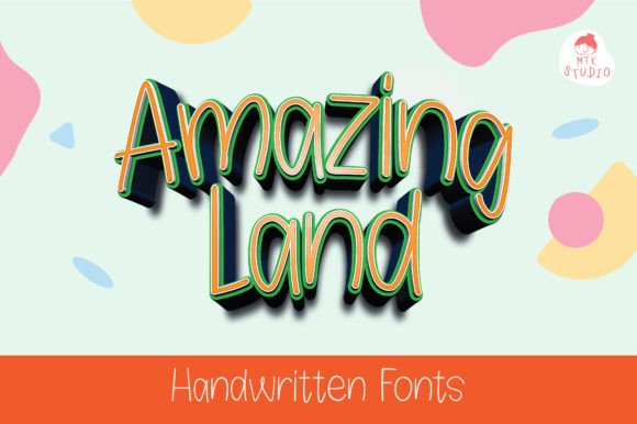 Amazingland Font: Handwritten Elegance