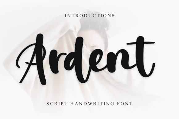 Ardent: A Handwritten Font for Editorial Elegance