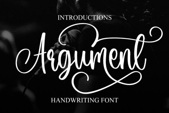 Argument Font: Elegant Script for Creative Projects