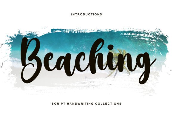 Beaching: A Magical Handwritten Font