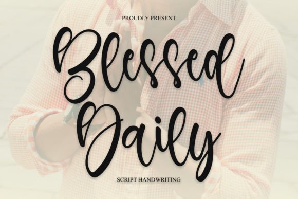 Blessed Daily Font for Elegant Web Design