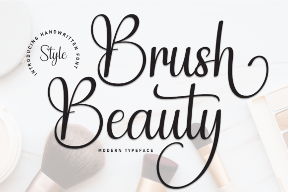 Brush Beauty Font for Creative Makers