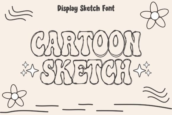 Cartoon Sketch Font: A Playful Touch for Designers