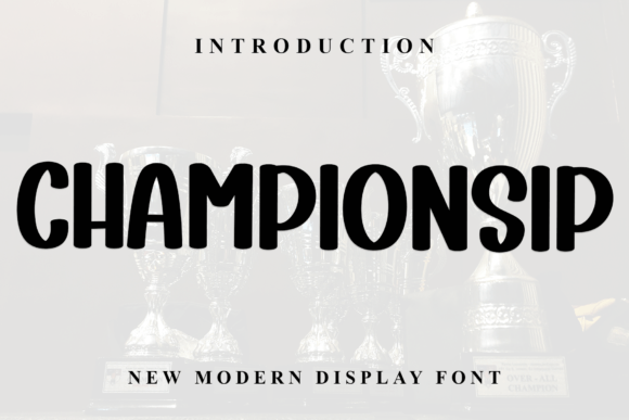 Championsip: A Script Font for Real Projects
