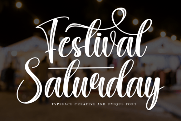 Festival Saturday is a modern and charming handwritten font that adds a touch of elegance to any digital project. As a web designer, I often find myself searching for the perfect typeface to elevate a layout without overwhelming the user. Festival Saturday has quickly become one of my go-to choices for adding personality to a design while maintaining a clean, professional feel.