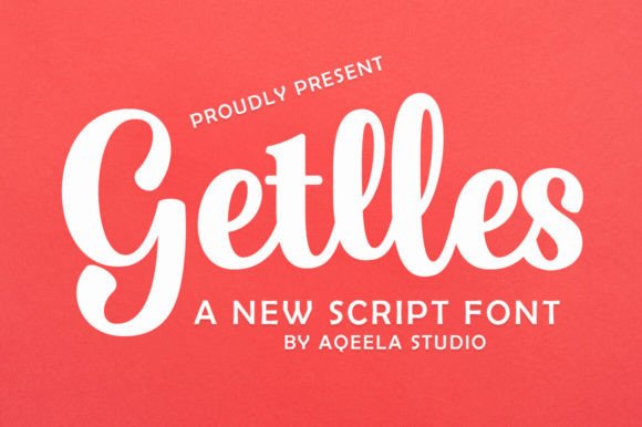 Getlles Font: Elegant Script for Editorial Design