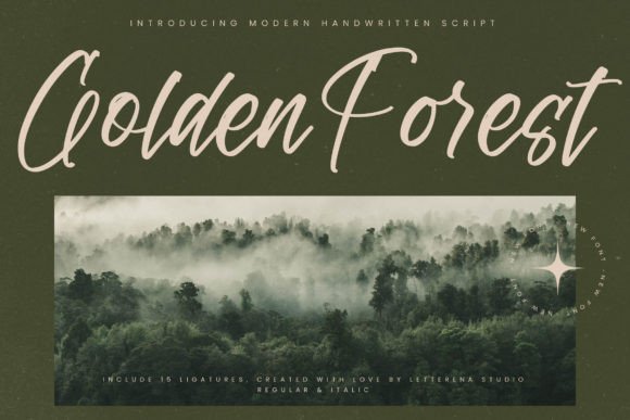 Golden Forest Font Review