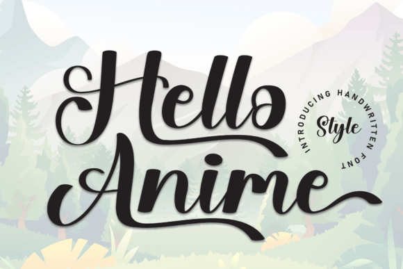 Hello Anime Font Review