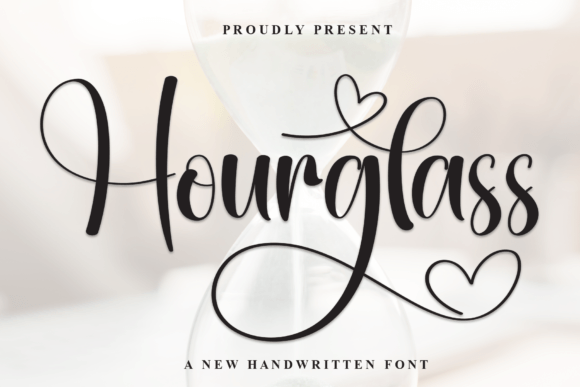 Hourglass: A Stylish Handwritten Font