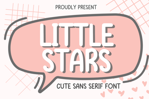 Little Stars Font for Web Design