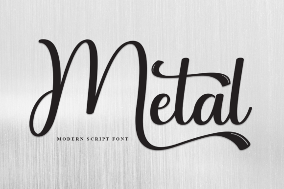 Metal: A Premium Script Font for Business