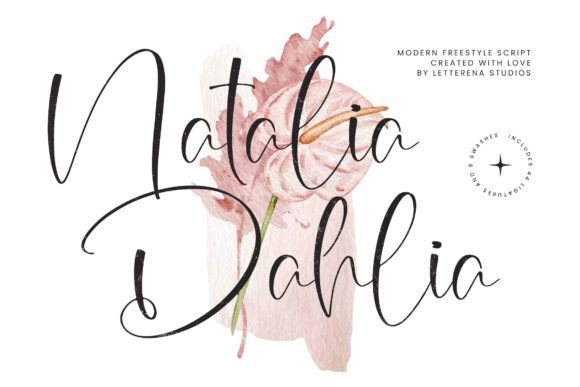 Natalia Dahlia: A Graceful Script Font