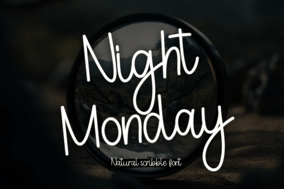 Night Monday Font for Creative Projects