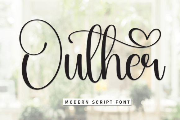 Outher: A Handwritten Font for Creative Makers