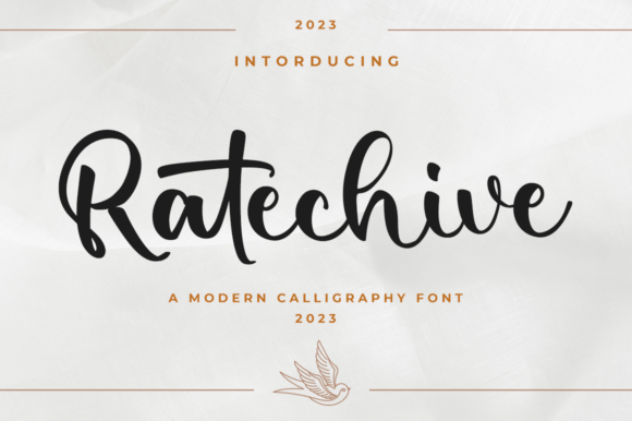 Ratechive: A Handwritten Font for Creative Makers
