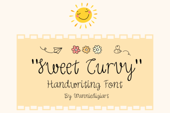 Sweet Curvy: A Playful Font for Creative Projects