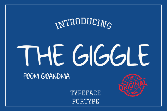The Giggle Font: Whimsical and Warm