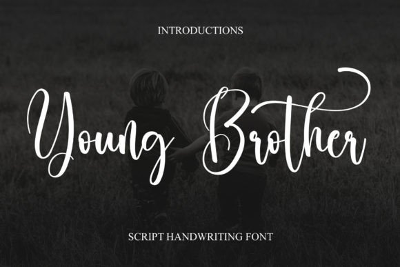 Young Brother Font: Modern Typography with a Handwritten Edge